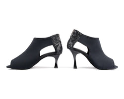 PD810 NEOPRENE Dance Shoes in Black Neoprene