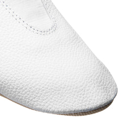 1037 gymnastics shoes in white with rubber sole